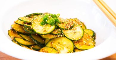 Summer Low-Calorie Recipe: Korean Spicy Cucumber Kimchi Salad Summer Low-Calorie Recipe: Korean Spicy Cucumber Kimchi Salad