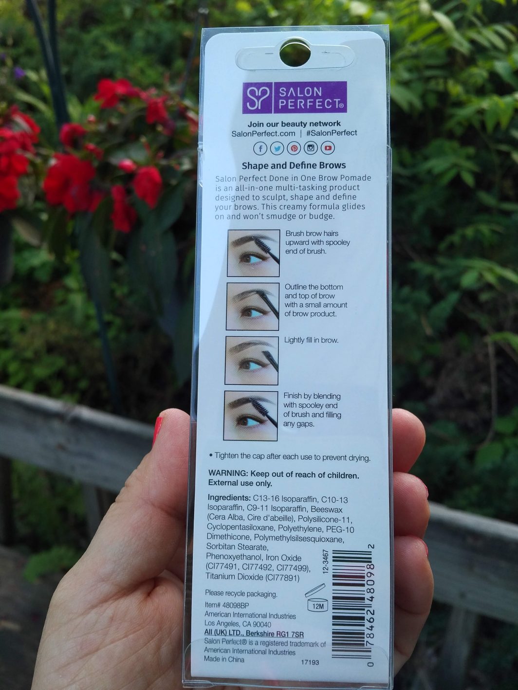 Brow pamade